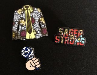 Craig Sager Strong Footlocker Pin House Of Hopps Nyc 2017 Limited Edition