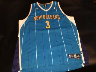 Chris Paul Orleans Hornets Swingman Nba Adidas Sewn Jersey Mens 3xl