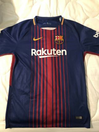 Nike Fc Barcelona 2018 - 2019 Authentic Home Jersey Men 