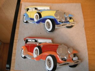 Classic Cars 2 Pin Set - 4 " - Little League World Series Pins - Ca 44