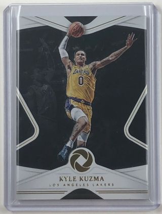 2018 - 19 Panini Opulence Kyle Kuzma Silver Parallel Serial Numbered /39