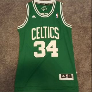 Authentic Adidas Swingman Boston Celtics Paul Pierce Away Jersey Sz S