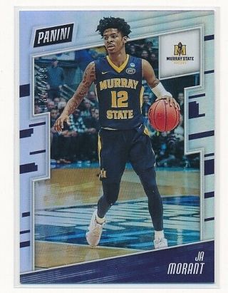 Ja Morant 2019 Panini National Silver Pack Promo Rookie Rc / 299 Nuggets