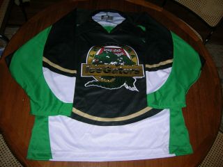Louisiana Ice Gators Hockey Jersey Ot Brand Goalie Cut Size 58g