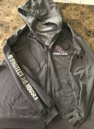 Stephen F.  Austin State University Under Armour Xxl Zipper Jacket