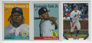 2019 Topps Archives Complete Base Set (1 - 300) Guerrero Tatis Alonso