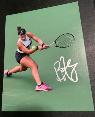 Bianca Andreescu Autographed Signed 8x10 Photo - 2019 Rogers Cup Champion