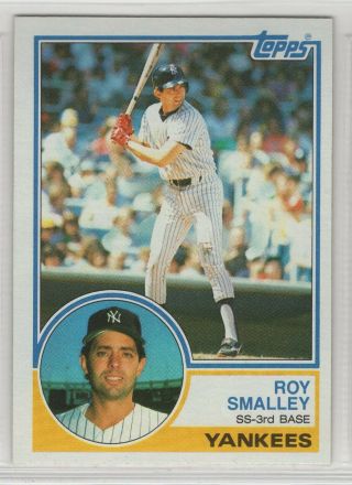 1983 Topps Baseball York Yankees Team Set (34 Cards)