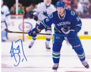 Troy Strecher Signed Autograph Vancouver Canucks 8x10 Photo 3