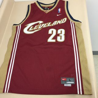 Lebron James Nike Stitched Cleveland Cavaliers Jersey Adult Large,  2” Ar49