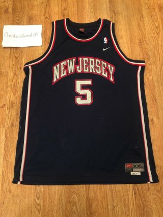 Vintage Nike Swingman Jersey Jason Kidd Jersey Nets Xxl