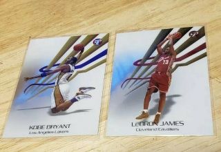 Kobe Bryant 2004 - 05 Topps Pristine Lebron James Lakers Not Refractor