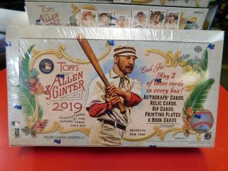 2019 Topps Allen & Ginter Baseball Factory - Hobby Box - 3 Hits Post