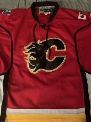 Johnny Gaudreau Calgary Flames Jersey Size 50