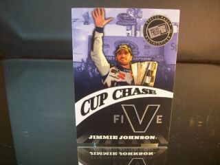 Jimmie Johnson 48 Press Pass Cup Chase 5 Race - Tire 2010 Card Ccp 1/1