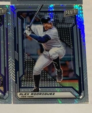 Alex Rodriguez 2019 Panini Hof Vip Gold Prizm Hyper Sp Ny Yankees