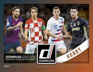 2018 - 19 Donruss Soccer Press Proof Silver 158 Cristiano Ronaldo