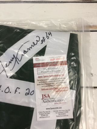 Jerry Kramer Signed Green Bay Packers Jersey Inscribed 