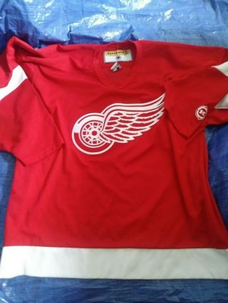 Detroit Red Wings Koho Official Mens Jersey Stitched Embroidered Nhl Hockey Xl