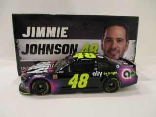 Jimmie Johnson.  Signed 2019.  Ally Bank.  1/24 Car
