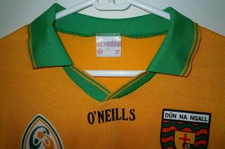 Vintage O ' Neills Donegal GAA Gaelic Football Jersey XL Ireland Abbey Hotel 3