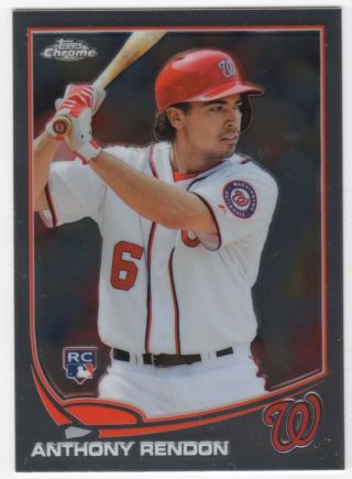 Anthony Rendon 2013 Topps Chrome Update Rc Mb - 5 - Nationals