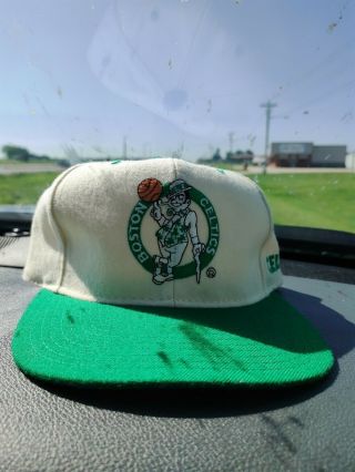 Vintage Boston Celtics Starter Nba Basketball Hat Snapback Cap