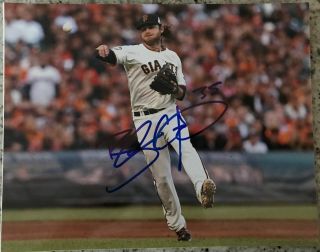 Brandon Crawford Signed Autographed San Francisco Giants 8x10 Photo W/proof
