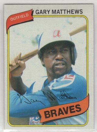 1980 Topps Baseball Atlanta Braves Team Set