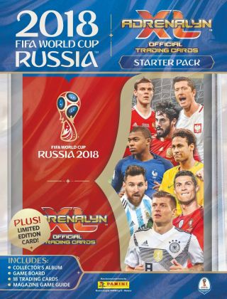 2018 PANINI ADRENALYN FIFA WORLD CUP STARTER PACK ALBUM 18 CARDS,  HARRY KANE 3