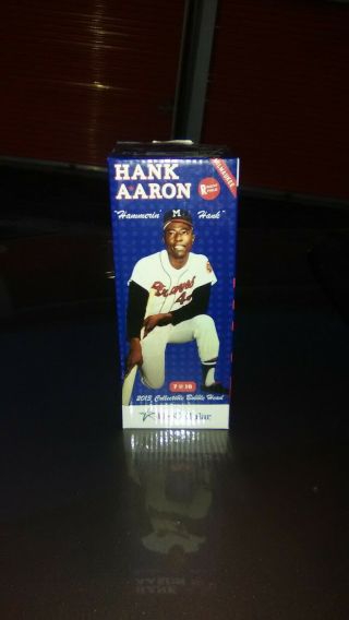 Hank Aaron Milwaukee Braves 2013 " Hammerin 