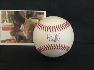 Luis Robert Chicago White Sox Autographed Signed Mlb Baseball 1