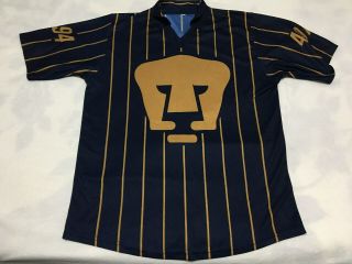 Vintage Pumas Unam Mexico 1994 40 Years Soccer Jersey Shirt Utilery Model No.  3