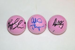 Brooke Henderson,  Lexi Thompson,  Danielle Kang | 3 Lpga Autographed Golf Balls