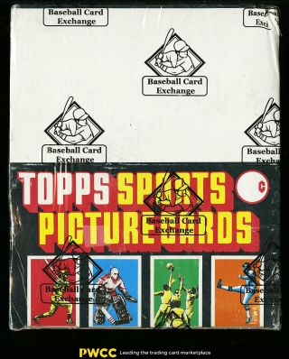 1981 Topps Rack Box,  24ct Rack Packs,  Gibson Valenzuela Rc?,  Bbce Auth (pwcc)