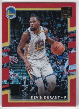 2017 - 18 Panini Donruss Kevin Durant /99 Golden State Warriors