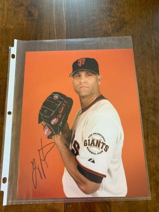 Tim Hudson - San Francisco Giants - Autographed/signed 8x10 Photo
