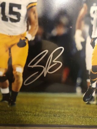 Autographed/Signed SAQUON BARKLEY 16x20 Photo Penn State JSA York Giants 2