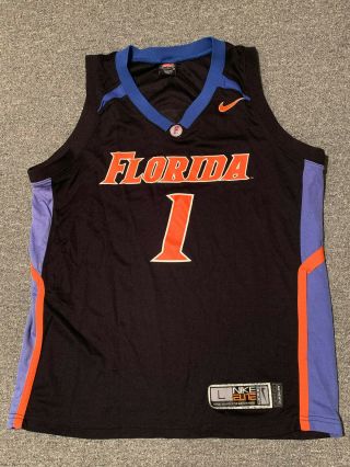 Florida Gators Nike Elite Authentic Basketball Jersey Sz L Ncaa College 1