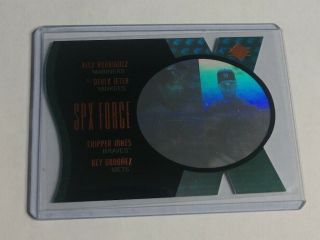 R15,  123 - Derek Jeter / Rodriguez - 1997 Spx - Force - 15/500 - Yankees -