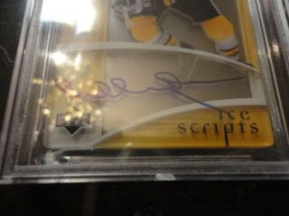 Bobby Orr 2007 - 2008 SBO ud trilogy ice scripts Auto/Signed Beckett 9 3