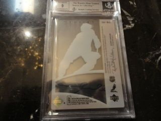 Bobby Orr 2007 - 2008 SBO ud trilogy ice scripts Auto/Signed Beckett 9 4