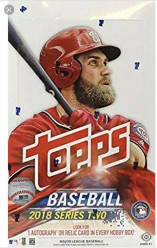 2018 Topps Baseball Series 2 Hobby Box