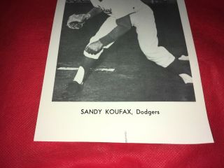 Sandy Koufax Los Angeles Dodgers 1960 ' s 5 