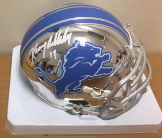 Kenny Golladay Signed / Autographed Detroit Lions Chome Speed Mini Helmet Jsa