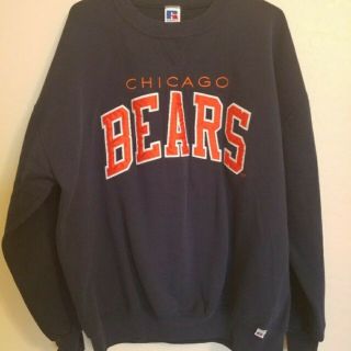 Vintage Russel Athletic Chicago Bears Sweatshirt Size Xxl