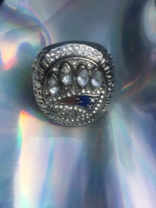 2014 England Patriots Bowl Xlix (49) Tom Brady World Champion Ring