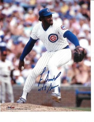 Lee Smith Signed Autographed 8x10 Photo Chicago Cubs Red Sox Cardinals Hof