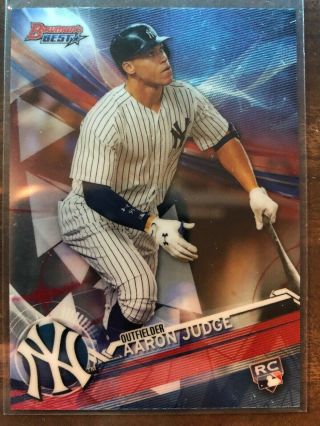 2017 Bowman’s Best Aaron Judge Rc 1 Yankees E24