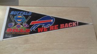 Buffalo Bills Bowl Xxviii " We 
